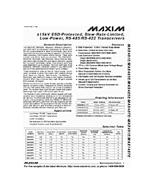 DataSheet MAX1487 pdf